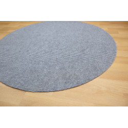 Kusový koberec Quick step šedý kruh