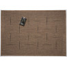 Kusový koberec FLOORLUX Coffee/Black 20008