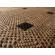 Kusový koberec FLOORLUX Coffee/Black 20079 – na ven i na doma