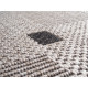 Kusový koberec FLOORLUX Silver/Black 20079 – na ven i na doma