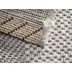 Kusový koberec FLOORLUX Silver/Black 20079 – na ven i na doma