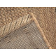 Kusový koberec FLOORLUX Coffee/Black 20329 – na ven i na doma