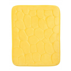 Protiskluzová koupelnová předložka 3D 0133 yellow