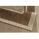 Kusový koberec Natural 102715 Classy Braun – na ven i na doma