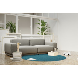 Kusový koberec Astra zelená kruh