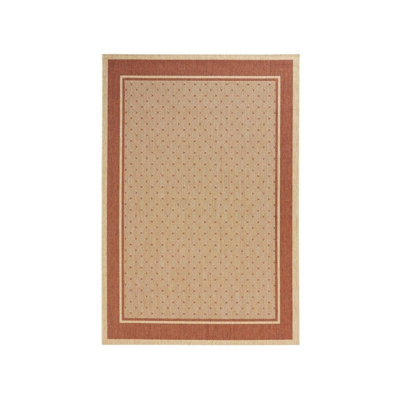 Kusový koberec Natural 102711 Classy Terracotta – na ven i na doma