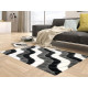 Kusový koberec Seher 3D 2616 Black Grey