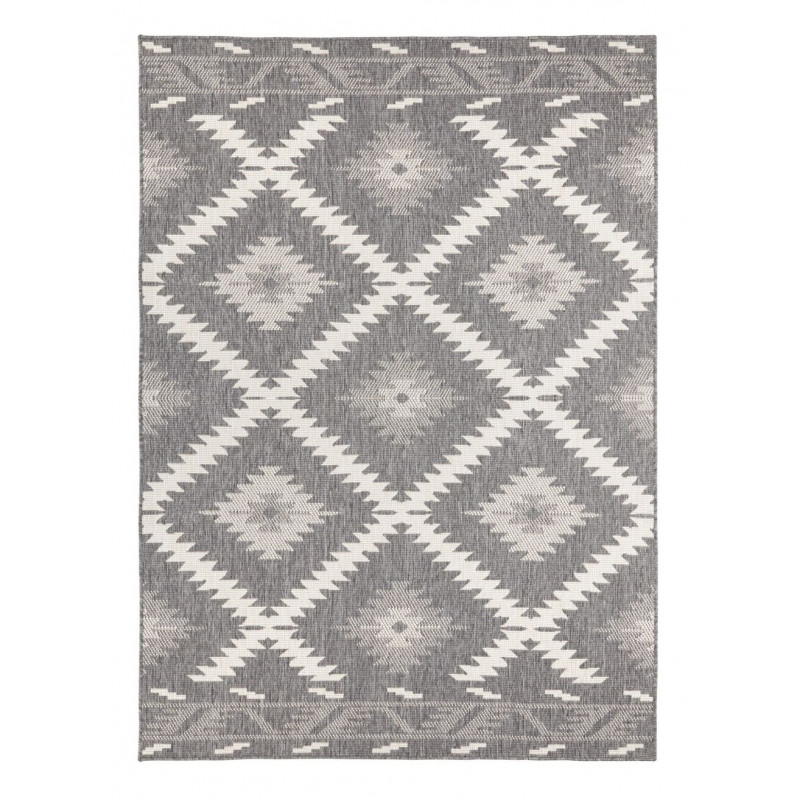 Kusový koberec Twin Supreme 103428 Malibu grey creme – na ven i na doma