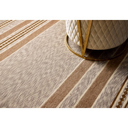 Ručně vázaný kusový koberec Wild West DESP HL62 Natural Brown