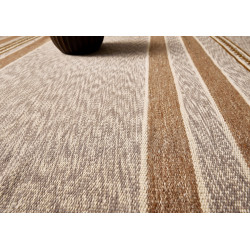 Ručně vázaný kusový koberec Wild West DESP HL62 Natural Brown