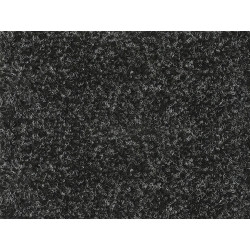 AKCE: 60x650 cm Metrážový koberec Santana 50 černá s podkladem resine, zátěžový