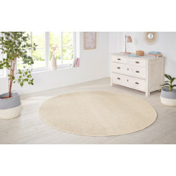Kusový koberec Nasty 101152 Creme kruh