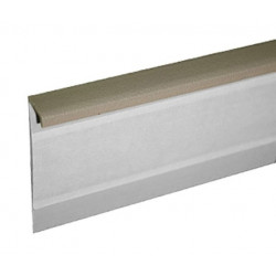 DOPRODEJ: 2500x55x10 mm cm Kobercová (soklová) lišta TL55 214 béžová 2,5 m