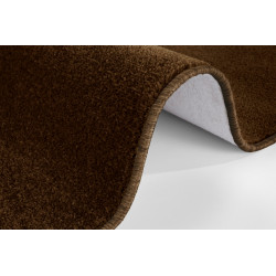 Kusový koberec Nasty 101154 Braun 200x200 cm čtverec