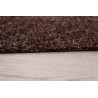 Metrážový koberec Santana čokoládová s podkladem resine, zátěžový