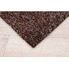 Metrážový koberec Santana čokoládová s podkladem gel, zátěžový