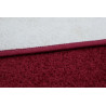 Kusový koberec Eton vínově červený čtverec