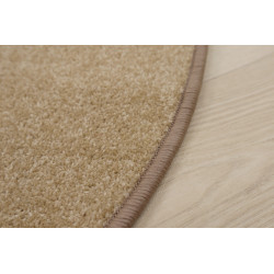 Kusový koberec Eton béžový květina