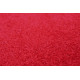 Kusový koberec Eton červený ovál