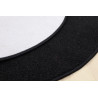Kusový koberec Eton černý 78 kruh