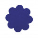 Kusový koberec Eton modrý květina