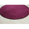 Kusový koberec Eton fialový 48 kruh