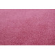 Kusový koberec Eton růžový květina