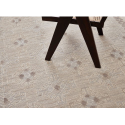 Ručně vázaný kusový koberec Anantara DESP P71 White Mix