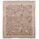 Ručně vázaný kusový koberec Flora DESP P48 Brown Mix
