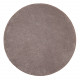 Kusový koberec Apollo Soft béžový kruh