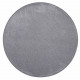 Kusový koberec Apollo Soft šedý kruh