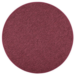 Kusový koberec Astra vínová kruh