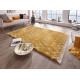 AKCE: 80x200 cm Kusový koberec Mujkoberec Original Bertha 103272 Gold Yellow Creme