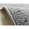 Kusový koberec Udinese šedý kytka