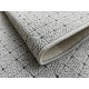 Kusový koberec Udinese šedý kytka