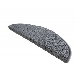 Nášlapy na schody Udinese šedý půlkruh