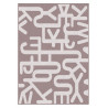Designový kusový koberec Letters od Jindřicha Lípy
