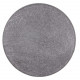 Kusový koberec Capri šedý kruh