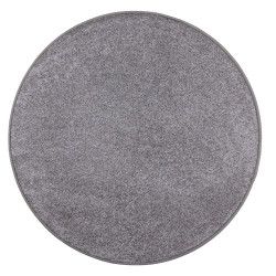 Kusový koberec Capri šedý kruh