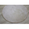 Kusový koberec Capri Lux cream kruh
