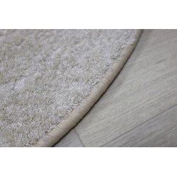 Kusový koberec Capri Lux cream kruh