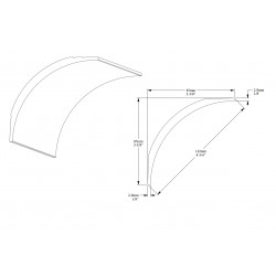 ORAC stropní lišta CX126 jednoduchá