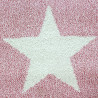 AKCE: 160x160 (průměr) kruh cm Dětský kusový koberec Kids 620 pink kruh