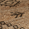 Kusový koberec Printed Jute Rowen Natural/Black