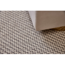 Ručně vázaný kusový koberec Fusilli DE 9415 White Mix