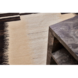 Ručně vázaný kusový koberec Duskwood DESP P110 Coffee Mix