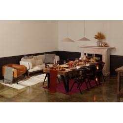 Běhoun na míru Eton vínově červený