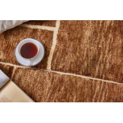 Ručně vázaný kusový koberec Filippo DESP P113 Brown Mix
