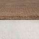 Kusový ručně tkaný koberec Tuscany Textured Wool Border Brown