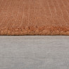 Kusový ručně tkaný koberec Tuscany Textured Wool Border Orange